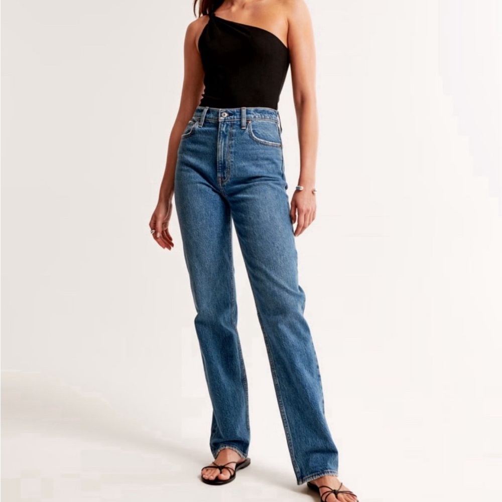 Abercrombie and Fitch jeans high rise